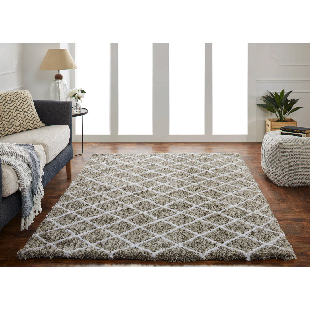 Mccreary Geometric Indoor Rug Wrought Studio™