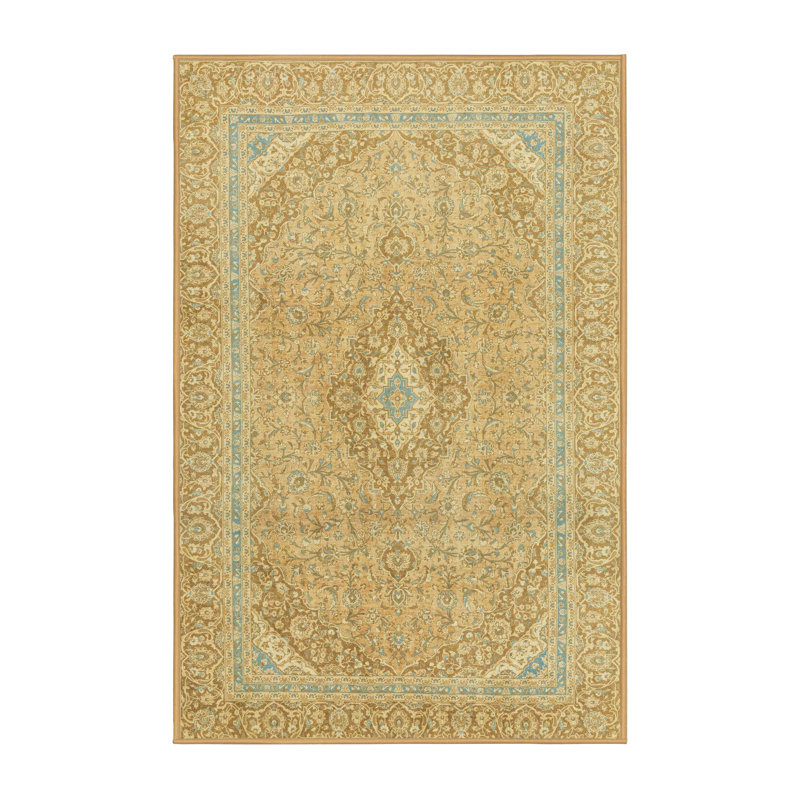 Abdul-Ahad Abstract Indoor Rug, Rectangle 5' x 8'