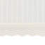 Off-White Lace Scallop Crib Skirt