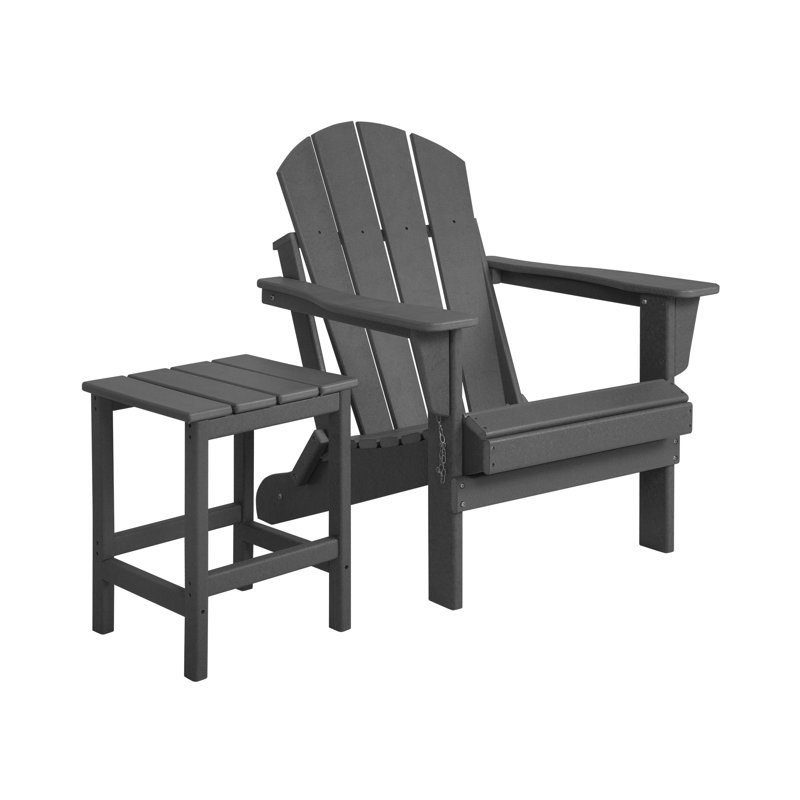 Laguna Outdoor Adirondack Chair, Gray