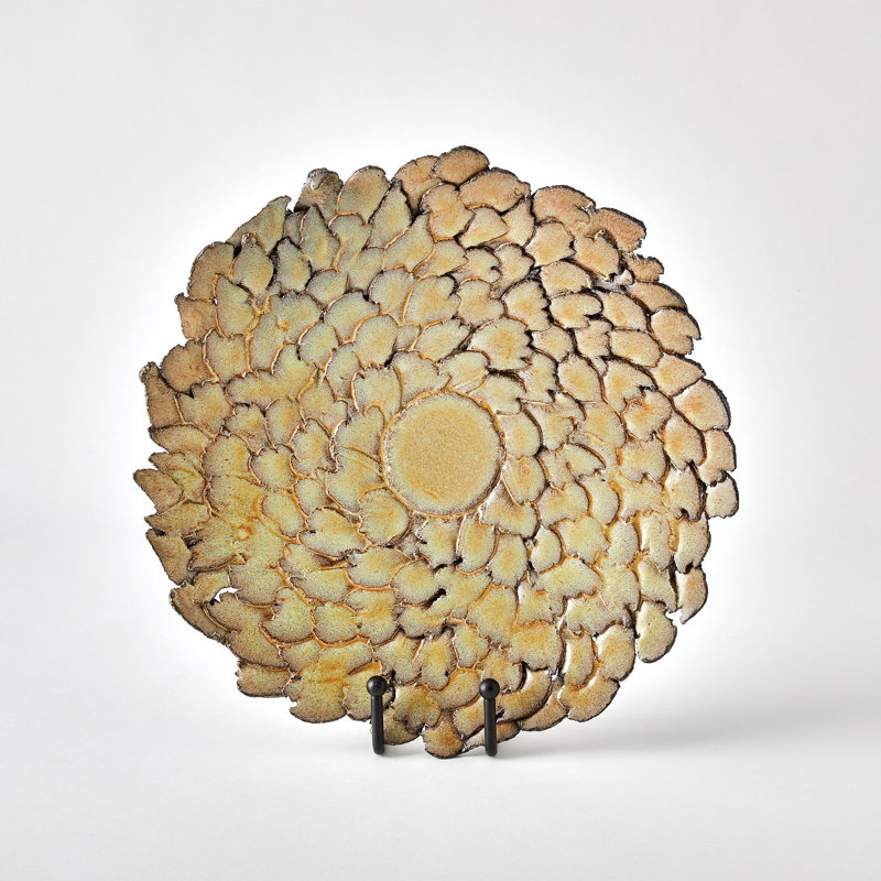 Piédestal à pétales - Naturel