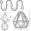 Peggie 1-Light Geometric Pendant-100088880