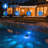 Set of 2 Solar Rechargeable Floating Pool Lights with Remote Control, 9 Lighting Modes, IP67 Waterproof