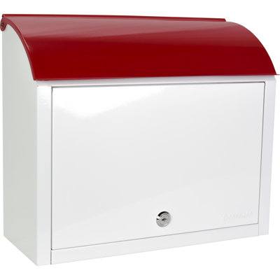 Retro Locking Wall Mount Mailbox