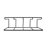 Jamorris Metal Magazine Rack