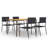 Rectangular 4 - Person Dining Set-735961417-735961415