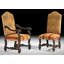 Upholstered Side Chair in Beige