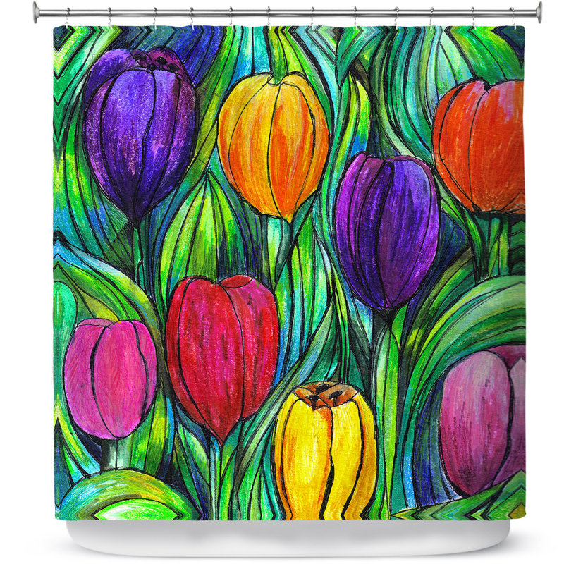 Floral Shower Curtain