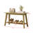 Wood Entryway Bench with Storage Shelf – Modern Accent Seating for Hallway, Bedroom, Living Room or Narrow Space-Saving Shoe Bench-124279901