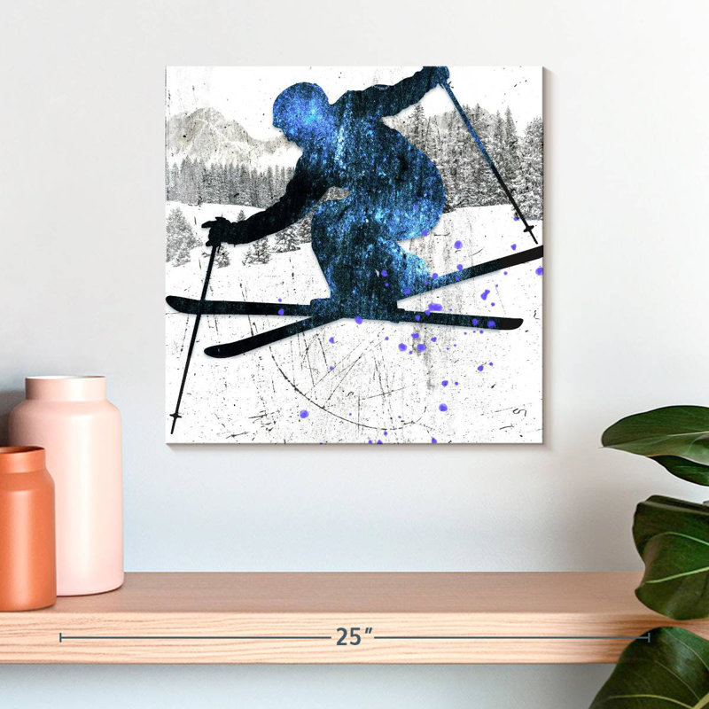 Sireci Extreme Skier II, 16" H x 16" W