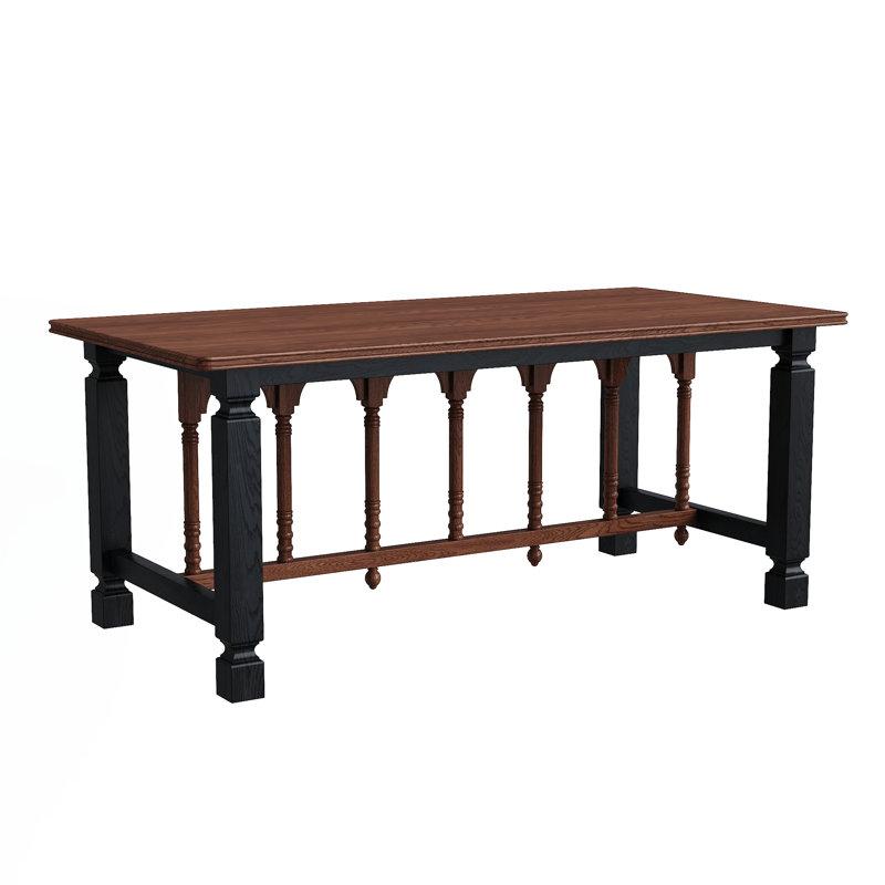Brizio Solid Wood Dining Table