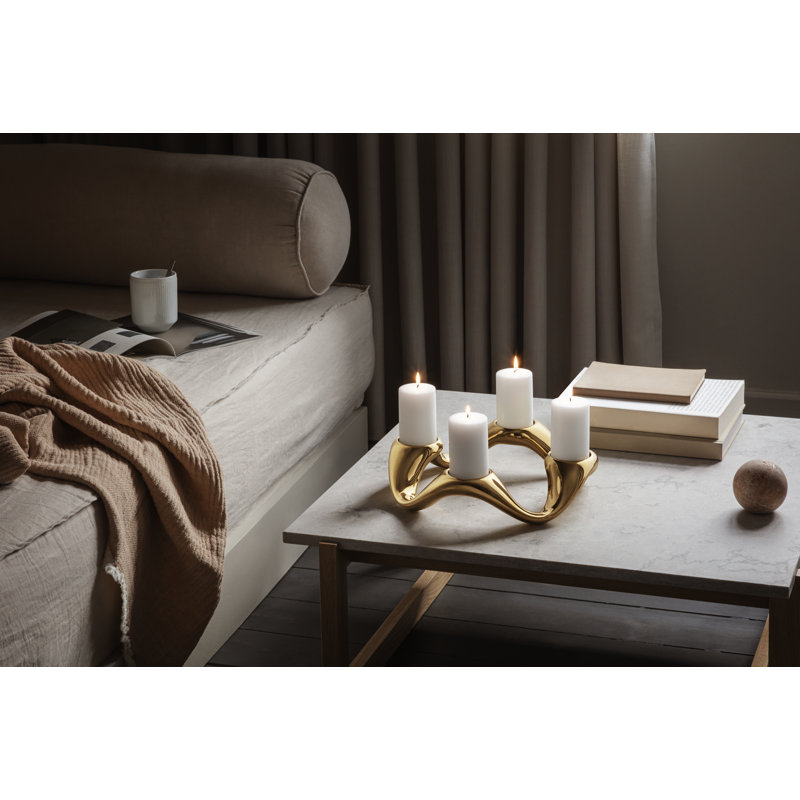 Cobra Round Candleholder