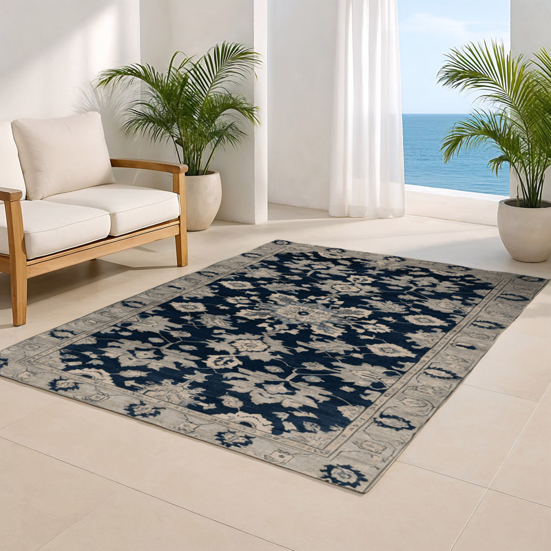 Tapis gris intérieur et extérieur surteint, Rectangulaire 2 pi x 3 pi