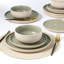 12pc 2tone (Matt & Shiny) Dinner Set-1647849377