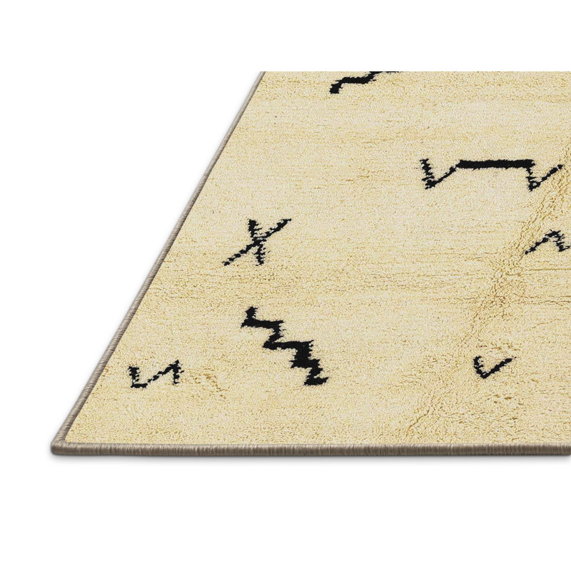 Abstract Indoor Rug, Rectangle 5' x 8'