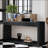 60" 2-Drawer Fluted Console Table For Living Room-410417978
