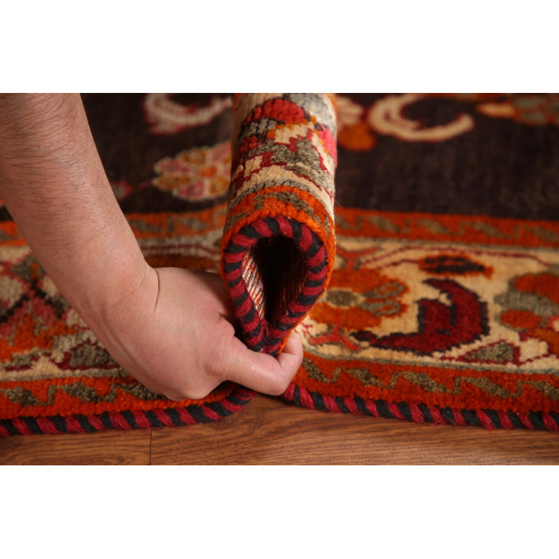 Tapis à motif géométrique traditionnel 5 x 9