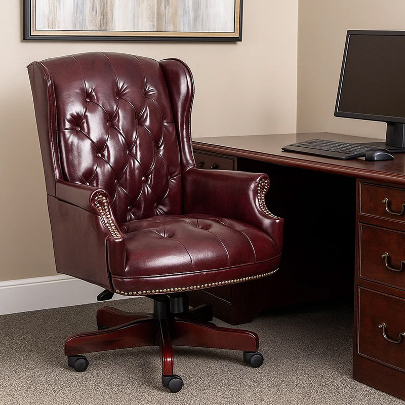 Fauteuil surdimensionné en vinyle Sail, Bourgogne