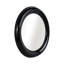 Miroir moderne en métal rond avec cadre en fer élégant et design décoratif contemporain pour un décor élégant.-782018521