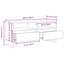 Unfinished TV Stand for TVs up to 24"-400893349