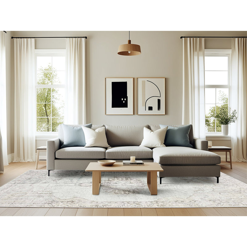 Kourtney Oriental Indoor Rug, Rectangle 6' x 9'