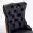 Collection Modern,High-End Tufted Solid Wood Contemporary Upholstered Dining Chair With Wood Legs,Nailhead Trim,2-Pcs Set-2047542990