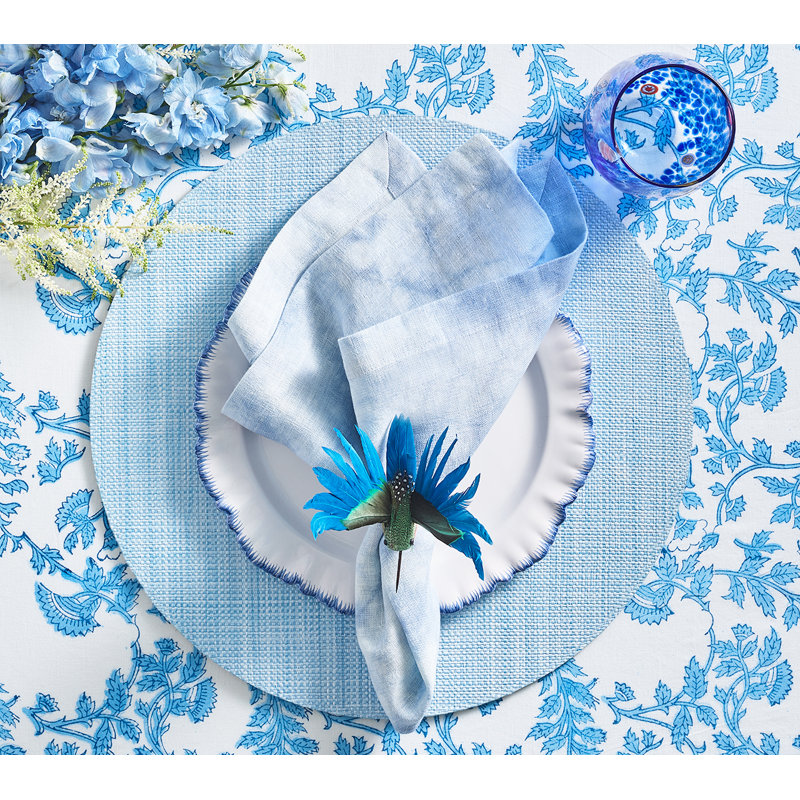 Portofino Placemat, Periwinkle 