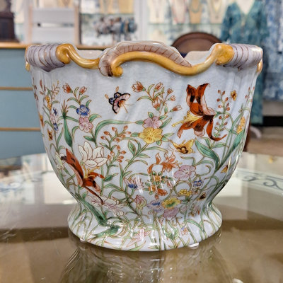 Gloria Handmade Ceramic Cachepot