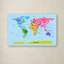 «World Map for Kids», art sur toile-31106486