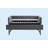 Grey Velvet Daybed, Sturdy Wooden Bed Frame-1767809020