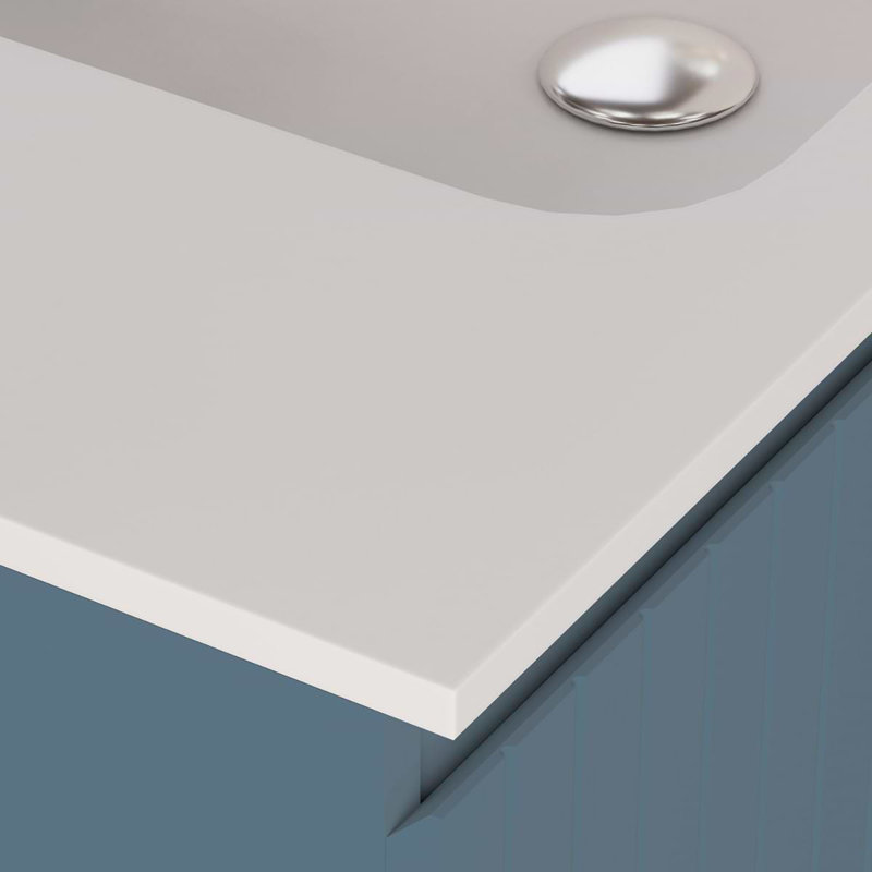 Prima Single Vanity, Denim Blue, 24"