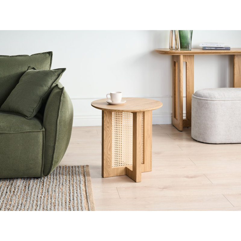 Pedestal End Table