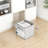 Foldable Storage Cubes With Clear Window And Handles, 10-Pack Fabric Bins For Closet, Shelf, And Home Organization-595914106-595914108
