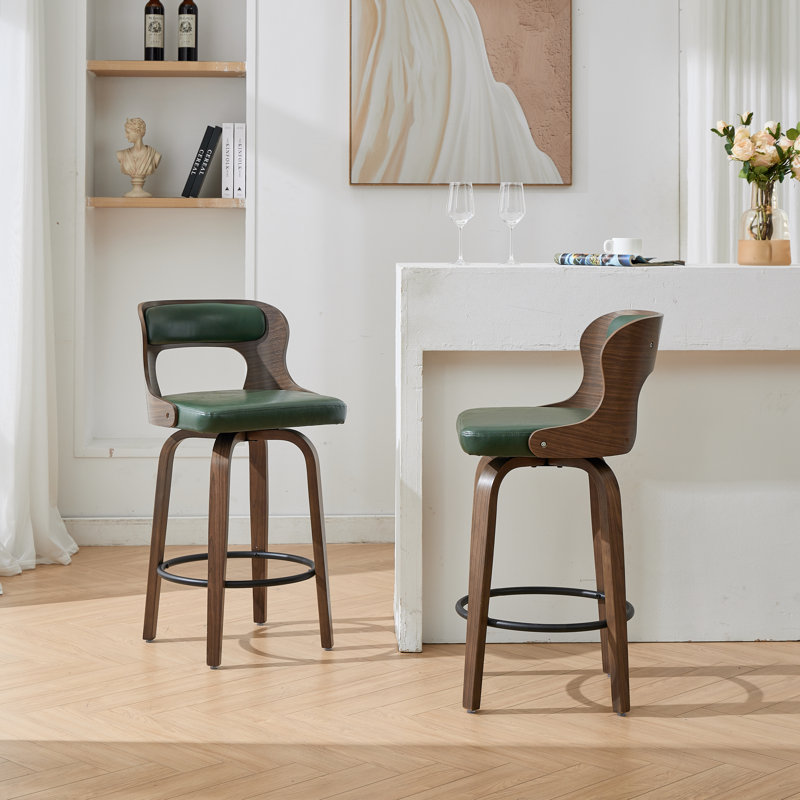 Swivel Counter & Bar Stools, Green
