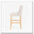 Tufted Wingback Barstool-847614023