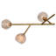 Lustre linéaire spoutnik moderne 8 lumières Nila