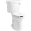 Kingston 1.28 GPF (Water Efficient) Elongated Two-Piece Toilet (Seat Not Included)