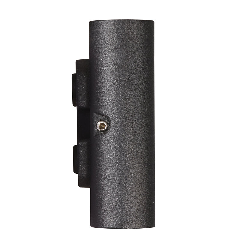 Kinver Aluminium LED Flush Mounted Sconce, Black