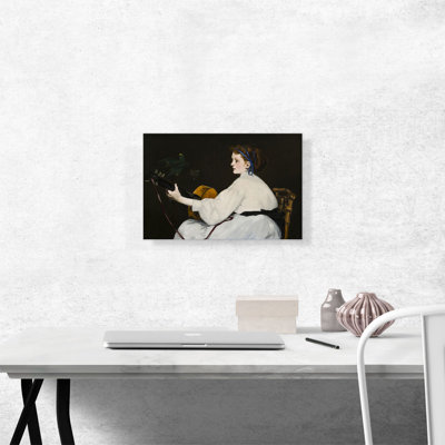 " The Guitar Player 1866 " by Edouard Manet Painting Print