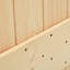 Vidaxl Sliding Door With Hardware Set Solid Wood Pine-112703653-112703658