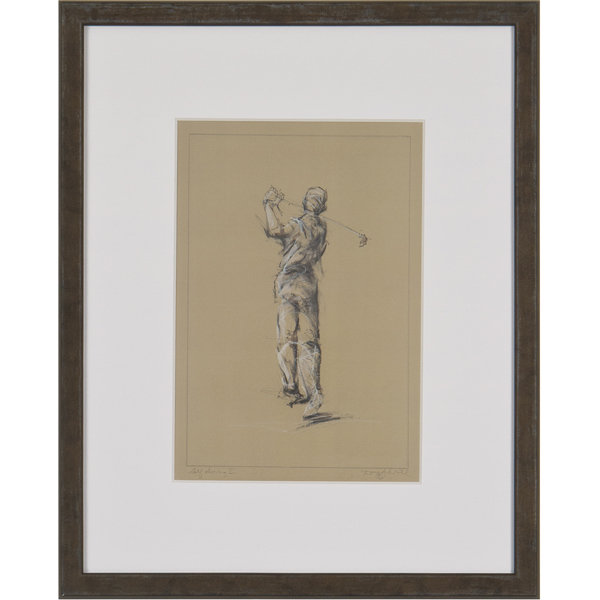 Golf Swing I Print