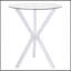 Table de bar en verre Fraser de 35 po Fraser