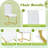 Modern Dining Table Set For 4,Rectangular Pedestal Dining Table With Chairs-320258878-320258873