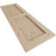 Rustic Two Equal Panel Flat Panel Faux Wood Shutters (Per Pair)-88967909-88966953-88966948