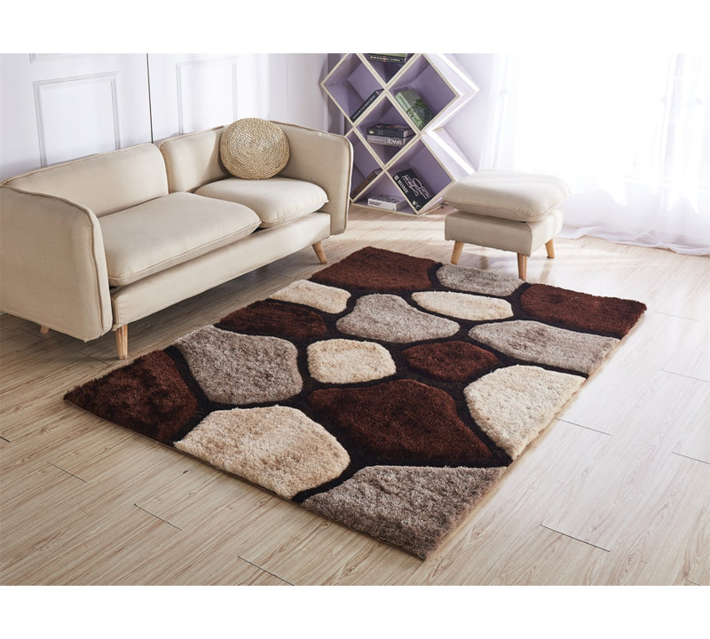 TAPIS ELIZABETH 3 pi x 5 pi 43373 - Beige brun