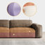 Coffee Polyester Modular Sofa cushion couch-979031886-979031884-979031881