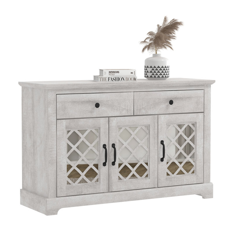 Winston Porter SIDEBOARD WITH DRAWER, Gray