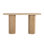 60 In. Brown Wooden Accent_Console_Sofa Table