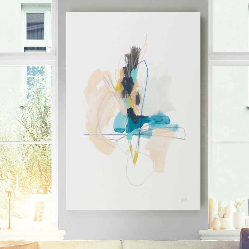 «Static Energy II», reproduction sur toile, H 12 po x l 8 po x P 1 po, Toile tendue