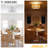 3-Light 12.6" Boho Rattan Semi Flush Mount Ceiling Light, Modern Hand-Woven Light Fixture For Bedroom Nursery Kitchen Hallway And Entryway(White)-85078715-85078714